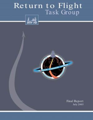 Final Report of the Return to Flight Task Group