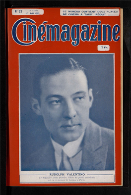Cinémagazine, Malgré Ses Trois Ans Reprendre Mon Travail En 1915