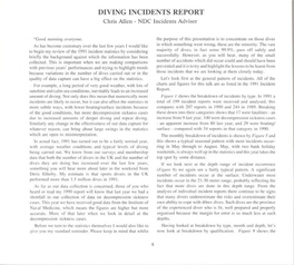 DIVING INCIDENTS REPORT Chris Allen -NDC Incidents Adviser