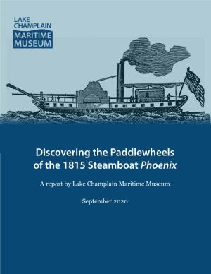 Discovering the Paddlewheels of the 1815 Steamboat Phoenix