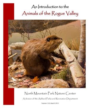 An Introduction to the Animals of the Rogue Valley