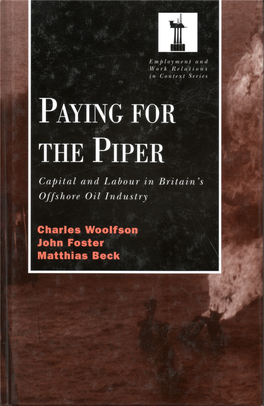 Paying for the Piper