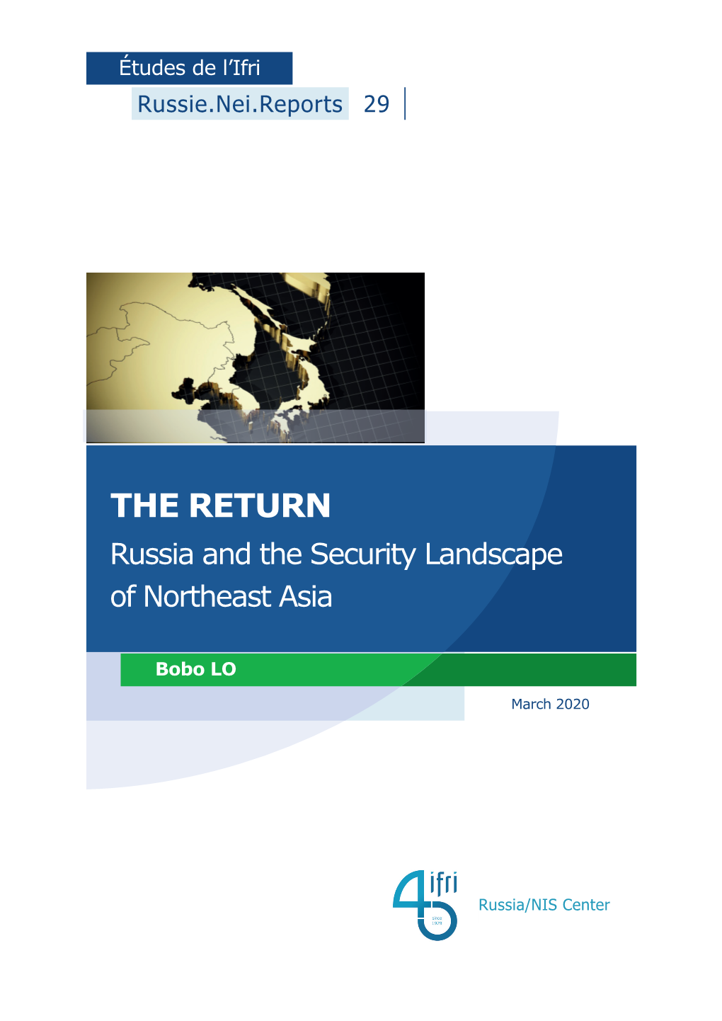 Russia and the Security Landscape of Northeast Asia