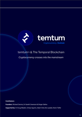 Temtum™ & the Temporal Blockchain