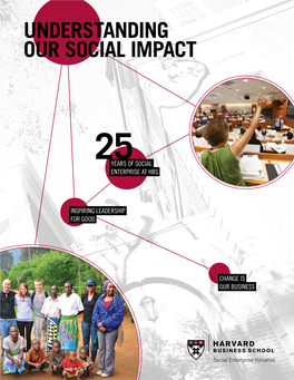 Understanding Our Social Impact: 25 Years of Social Enterprise At