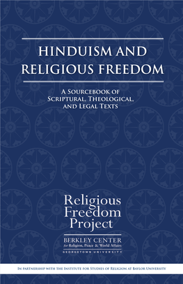 Hinduism and Religious Freedom