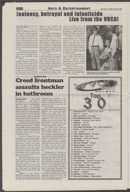 Creed Frontman Assaults Heckler in Bathroom