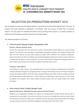 Selection Co-Production Market 2018