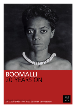 Boomalli 20 Years On