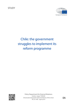Chile: the Government Struggles to Implement Its Reform Programme