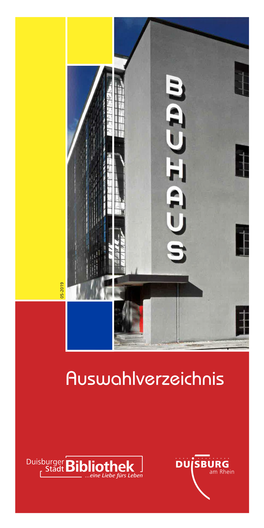 Auswahlverzeichnis L 9J^Hwjg\Zg Hivyi7^Wa^Di]Z` ###Z^CzA^ZWZ[GhAzwzc Bauhaus Travel Book : [Weimar, Dessau, Berlin] / Ed