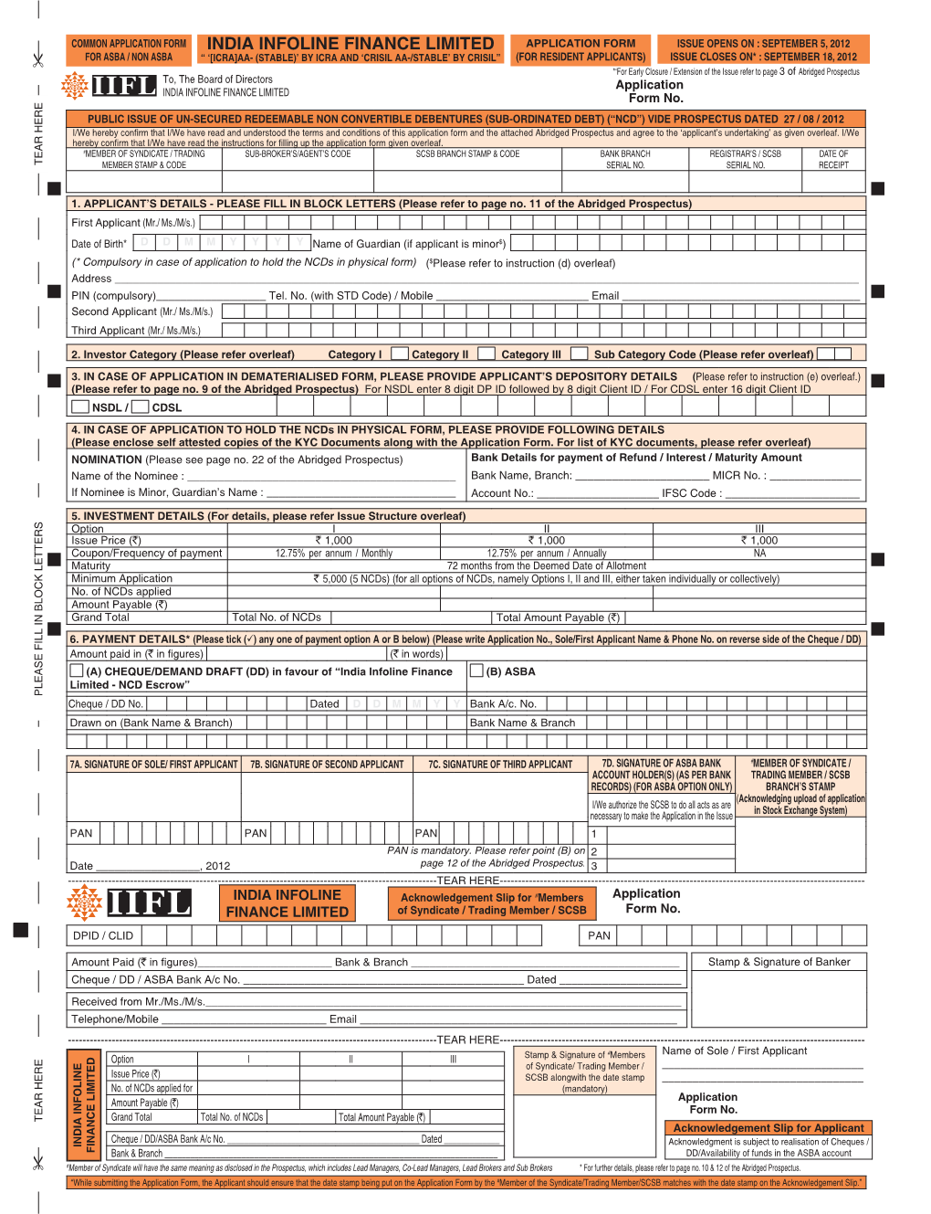 India Infoline Finance Limited