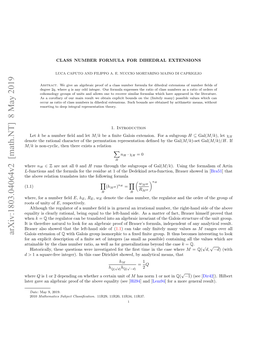 Class Number Formula for Dihedral Extensions 2