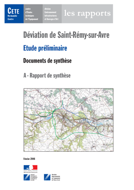 Déviation De Saint-Rémy-Sur-Avre Les Rapports