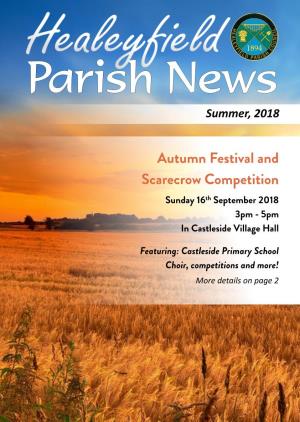Healeyfield Parish News Autumn 2018