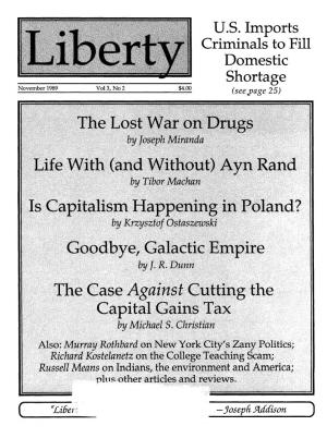 Liberty Magazine November 1989