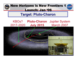 Target: Pluto-Charonpluto-Charon