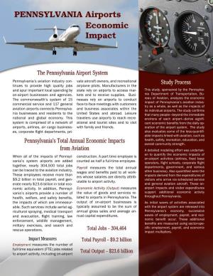 Economic Impact PENNSYLVANIA Airports
