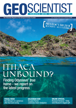 Ithaca Unbound? Finding Odysseus’ True Home - We Report on the Latest Progress