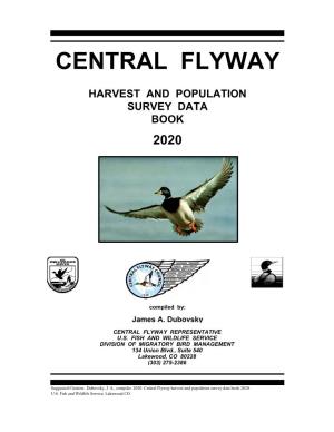 Central Flyway Databook 2020 MIGRATORY GAME BIRD HUNTING PERMITS by PROVINCE/TERRITORY of PURCHASE in CANADA