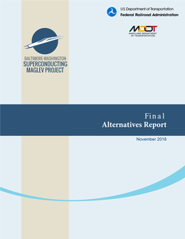 Final Alternatives Report