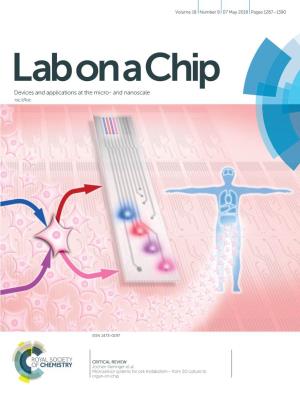From 2D Culture to Organ-On-Chip Lab on a Chip