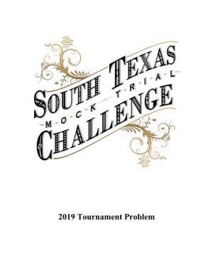 2019 Tournament Problem