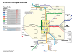 Buses from Totteridge & Whetstone