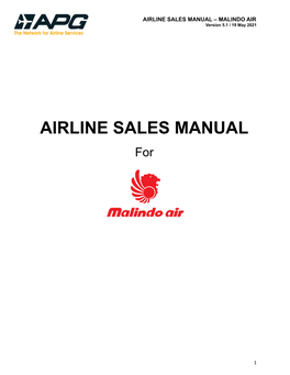 AIRLINE-Sales-Manual-OD-V5.1 As-At 19 May 2021 (1).Docx