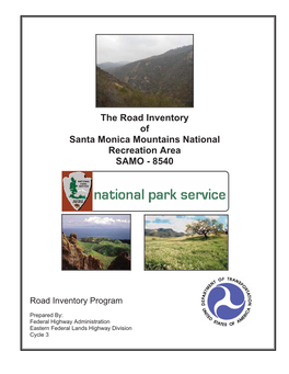 The Road Inventory of Santa Monica Mountains National Recreation Area SAMO - 8540