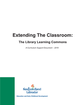 Extending the Classroom: the Library Learning Commons