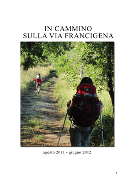 SULLA VIA FRANCIGENA 2012.Pdf