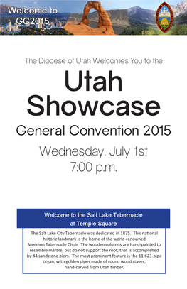 Utah Showcase Program