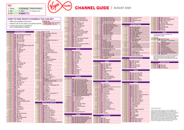 CHANNEL GUIDE AUGUST 2020 2 Mix 5 Mixit + PERSONAL PICK 3 Fun 6 Maxit