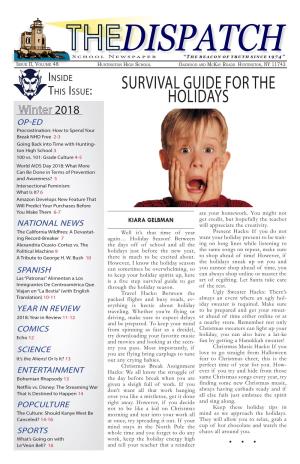 HHS the Dispatch Newspaper
