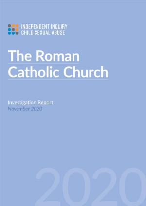 Safeguarding in the Roman Catholic Church in England and Wales