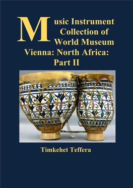 Usic Instrument Collection of World Museum Vienna: North Africa: Part II