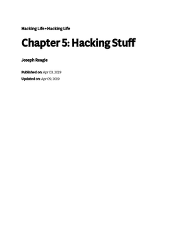 Hacking Stuff