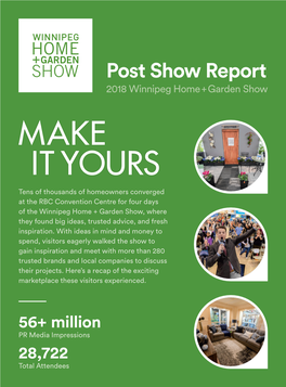 WHGS18 -- Post Show Report.Indd