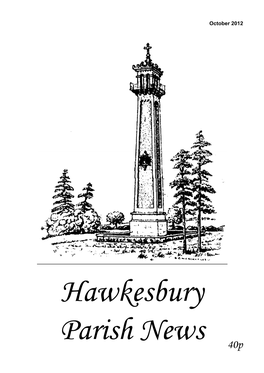 Hawkesbury Parish Council During the Meeting the Following Applications Were Discussed: App