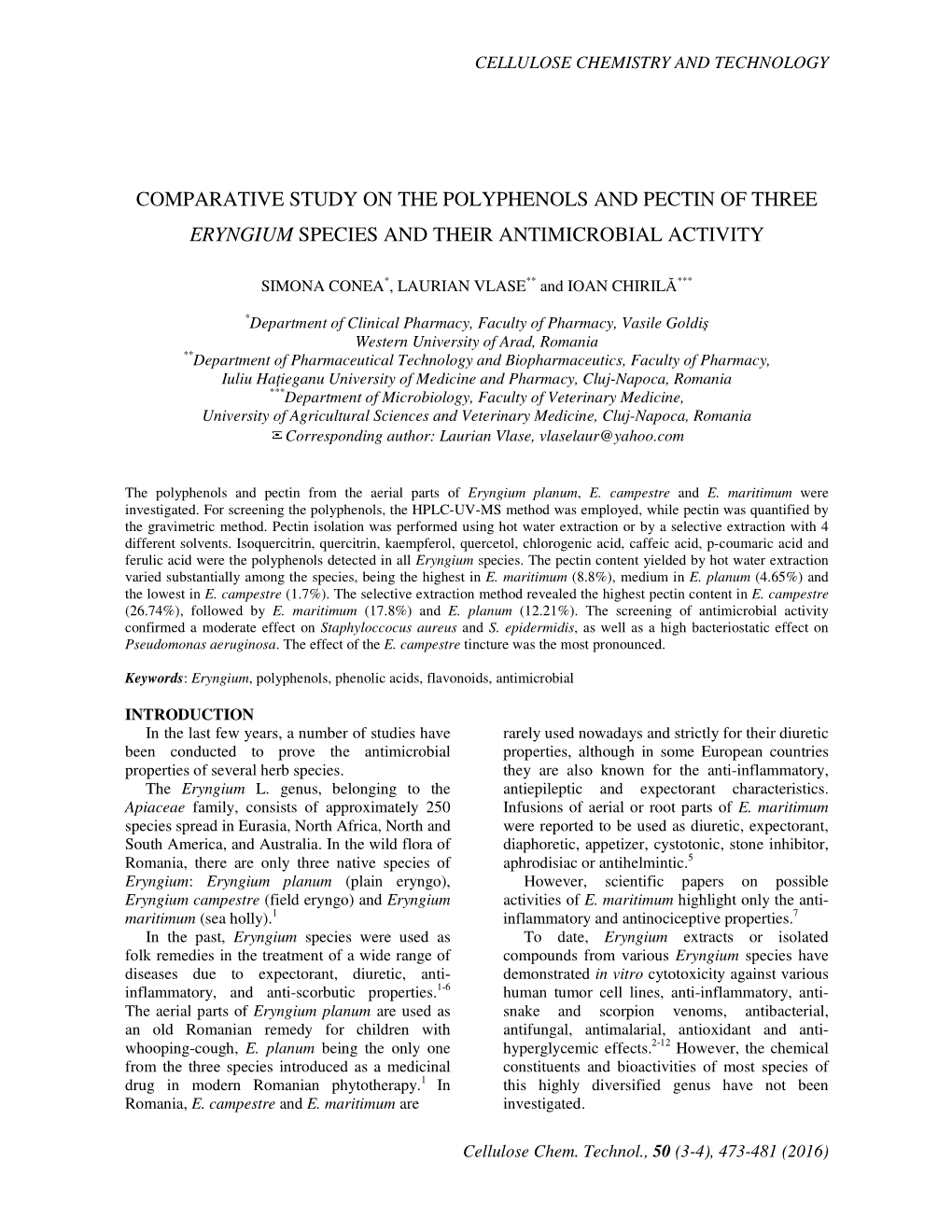 comparative-study-on-the-polyphenols-and-pectin-of-three-eryngium