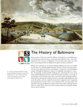 The History of Baltimore