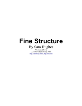 Fine Structure