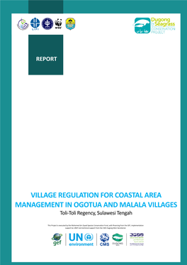 Report Village Regulation for Coastal Area Management in Ogotua And