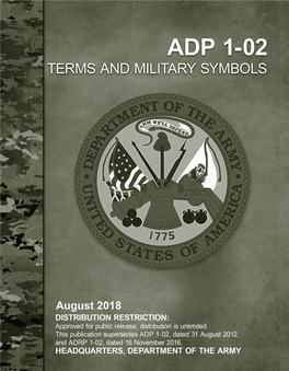 ADP 1-02. Terms and Military Symbols