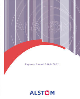 Document De Référence Et Rapport Annuel Alstom 2001-2002
