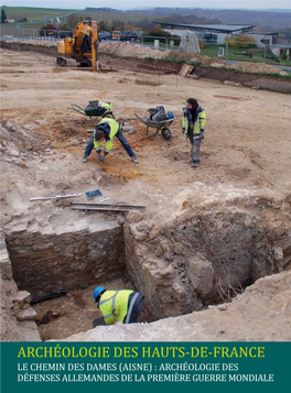 Le Chemin Des Dames ( Aisne) : Archéologie Des Défenses Allemandes De La Première Guerre Mondiale