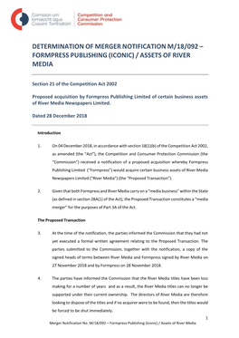 (Iconic) / Assets of River Media