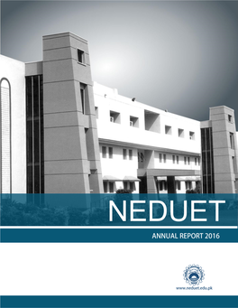 NEDUET Annual Report 2015-16
