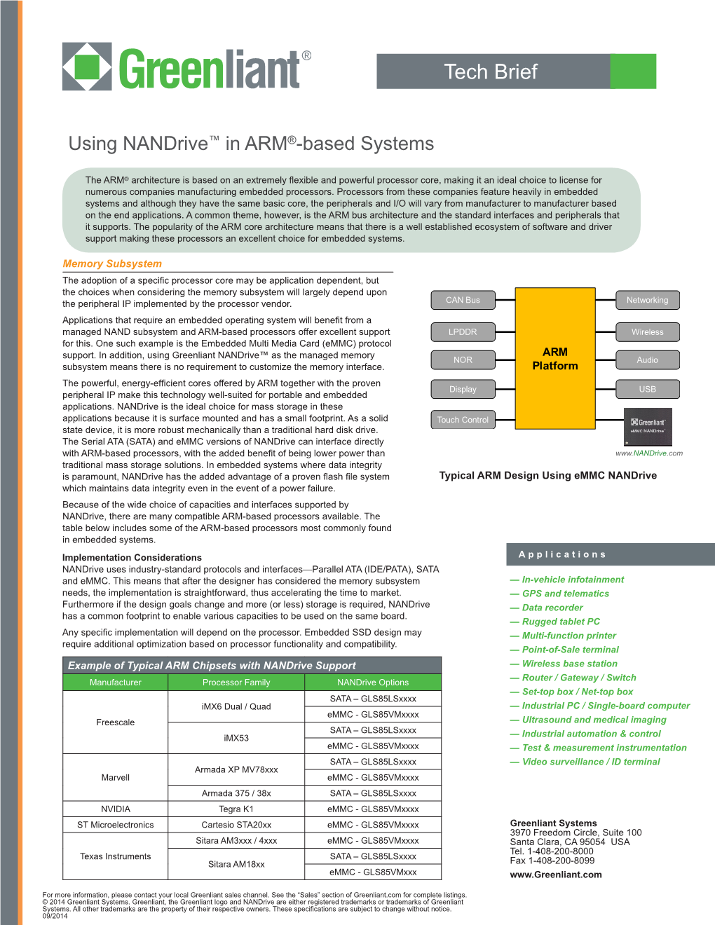 Using Nandrive in ARM-Based Systems